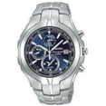 thumbnail image 2 of Seiko Men's SNAC93 Quartz Chronographs Stainless Steel Blue Dial Watch, 2 of 2