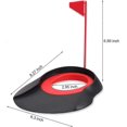 thumbnail image 2 of Golf Practice Putting Cup Golf Putting Adjustment Cup Golf Putting Green Hole Flag Practice Training Tool, 2 of 4
