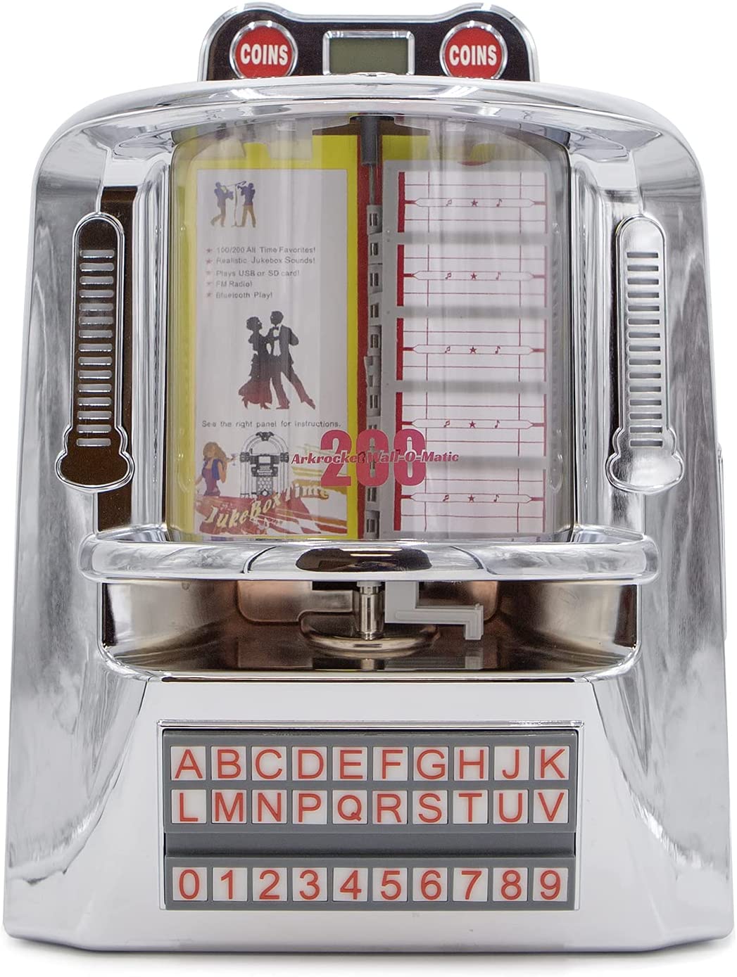 ARKROCKET 200 WallOMatic Table Jukebox Wallbox Wireless Bluetooth