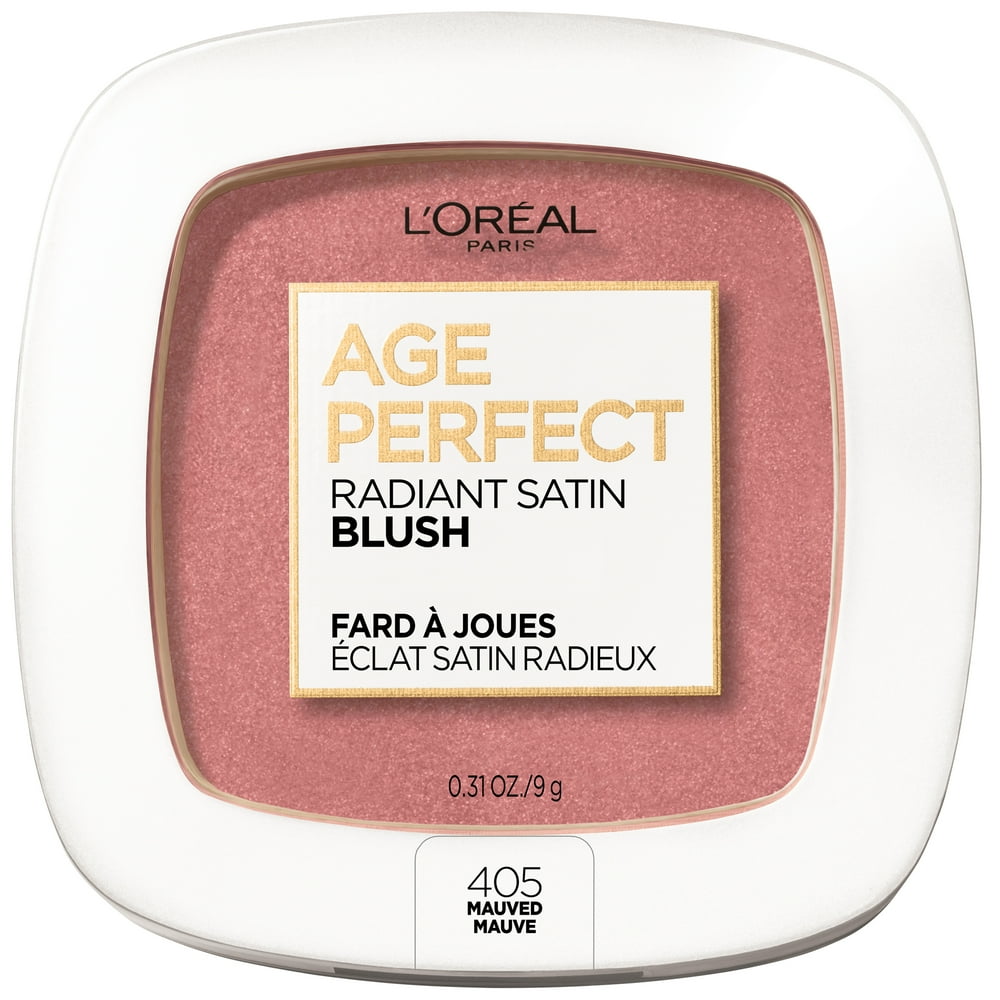 L'Oreal Paris Age Perfect Radiant Satin Blush with Camellia Oil, Mauved