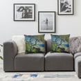 thumbnail image 3 of Acheng Claude Monet Pillow Covers Sunrise Water Lilies Pillow Cases Impressionist Painting Cushion Covers, Suitable for All Season Pillow Case for Room Bedroom Sofa Chair,2 Pcs White, 3 of 6