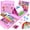 Pink, variant on 208 Pieces Art Supplies, Drawing Sets for Kids 8-12, Deluxe Artist Drawing & Painting Set with Double Sided Trifold Easel, Oil Pastels, Crayons, Colored Pencils, Christmas Gift for Kids Teens,Blue
