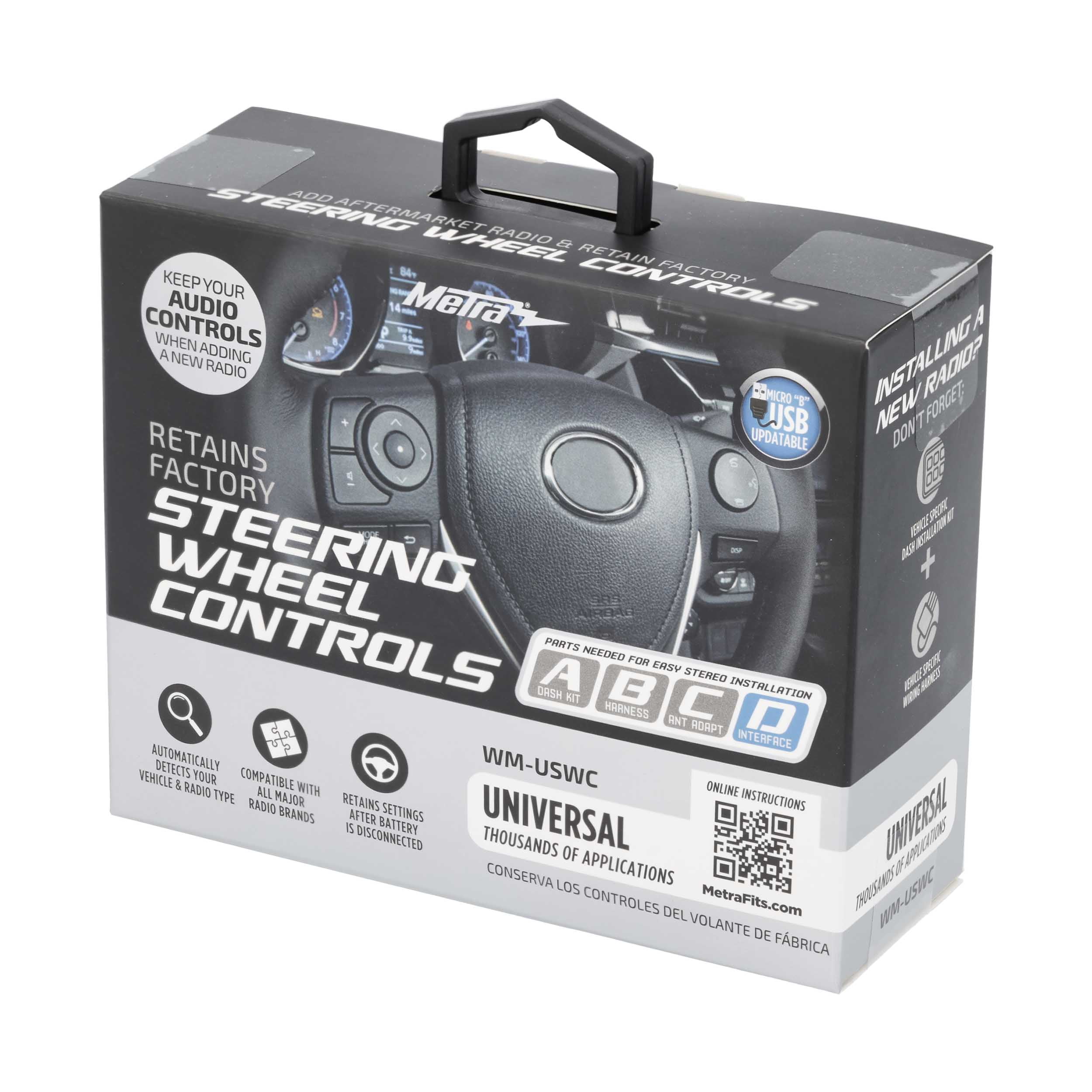 Metra Universal Steering Wheel Control Interface WM-USWC - for Aftermarket Radios