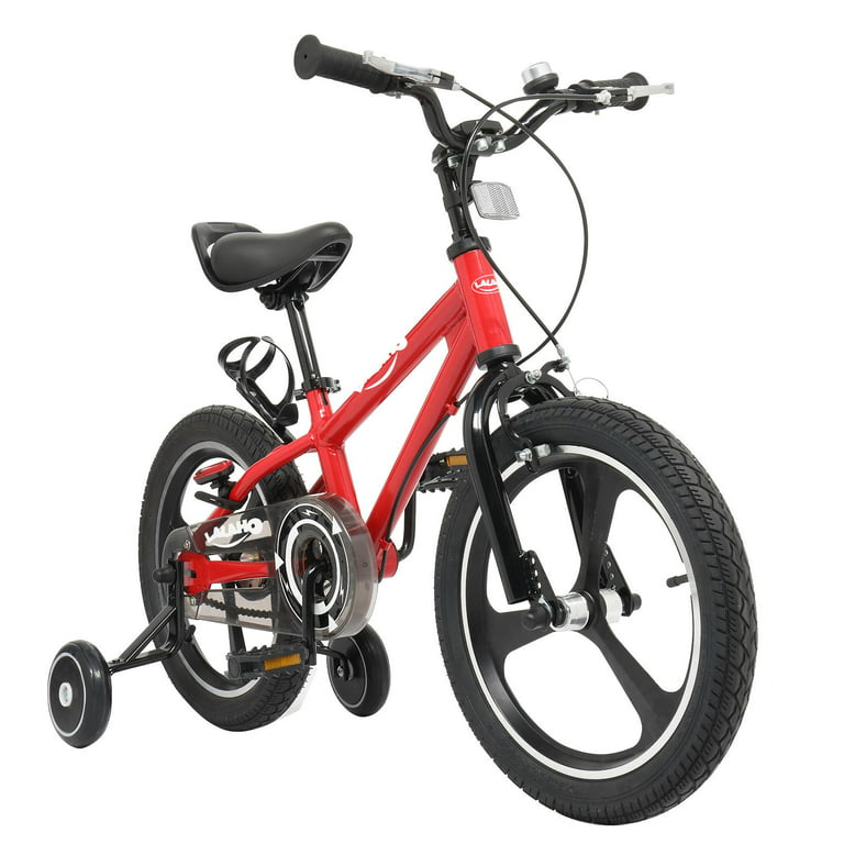 INFANS Kids Bike 14 16 18 Inch with 95% Assembled, Adjustable Seat, Balance  or Training Wheels, Coaster Brake, Toddler Children Bicycle for 4 to 8