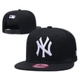 thumbnail image 3 of 2021 Moda MLB NY Gorra Plana Bordado Sombrero Redondo Hip Hop, 3 of 4