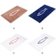 thumbnail image 3 of Yuarrent Alfombra de baño de felpa fácil de limpiar, moderna, para baño elegante, alfombra de ducha antideslizante de amplia aplicación Decoración del hogar blanco y azul, 3 of 6