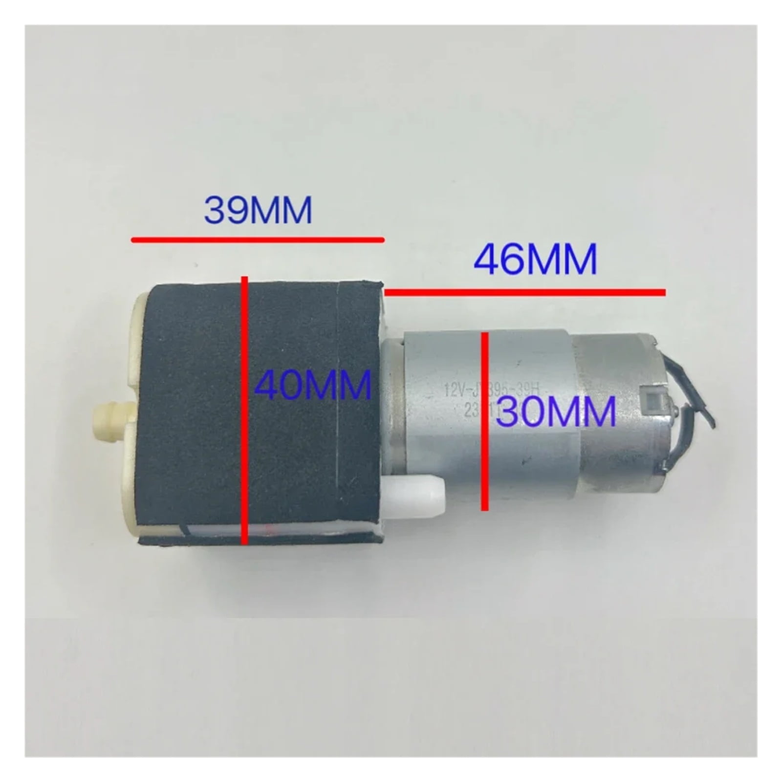 1PCS 395 Square Pump DC5-12V 4-10L, Lar Volume Quiet Aquarium Oxynation Pump Vacuum Oxyn Air Pump