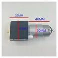 thumbnail image 4 of 1PCS 395 Square Pump DC5-12V 4-10L, Lar Volume Quiet Aquarium Oxynation Pump Vacuum Oxyn Air Pump, 4 of 6
