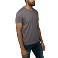 thumbnail image 3 of X RAY Men's Soft Stretch Cotton Solid Short Sleeve V-Neck Slim Fit T-Shirt, Fashion Casual Tee for Men, 3 of 9
