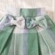 thumbnail image 5 of Conjunto de falda y camisa interior de manga larga para niña, estilo escolar de primavera, suéter sin mangas, cárdigan y falda a rayas a cuadros., 5 of 9