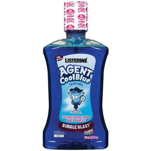 Listerine Agent Cool Blue 16.9 Fl. Oz. Bubble Blast