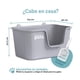 thumbnail image 4 of Arenero Para Gato Caja De Arena Grande Con Pala Esquimal Pets Color Gris, 4 of 6