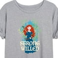 thumbnail image 3 of Disney Brave - Merida Strong Willed - Juniors Ideal Flowy Muscle T-Shirt, 3 of 5
