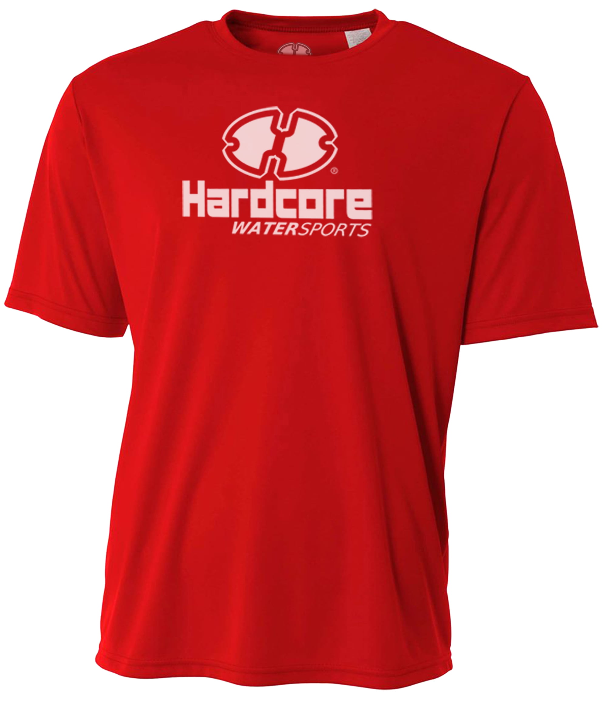 Hardcore Water Sports Mens Rash Guard Surf Swim Shirt Hardcore Water