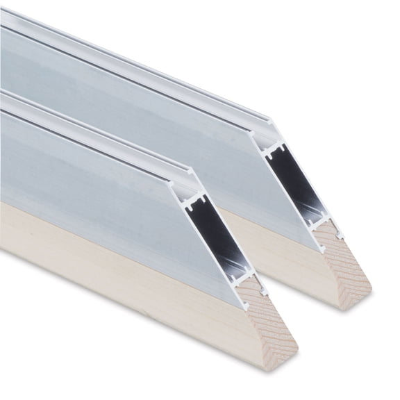 MUSEO ALU-Frame Aluminum Stretcher Bars and Parts - Stretcher Bars 1" Profile, 20", Pkg of 2