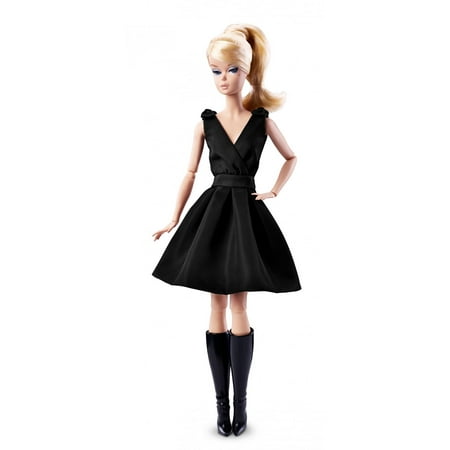 Barbie Fashion Model Collection Doll, Black Dress - Walmart.com
