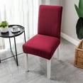thumbnail image 1 of Zeus Chair Cover Elastic Stretch Detachable Fabric Dining Room Chair Slipcovers Sets for Kitchen, 1 of 7