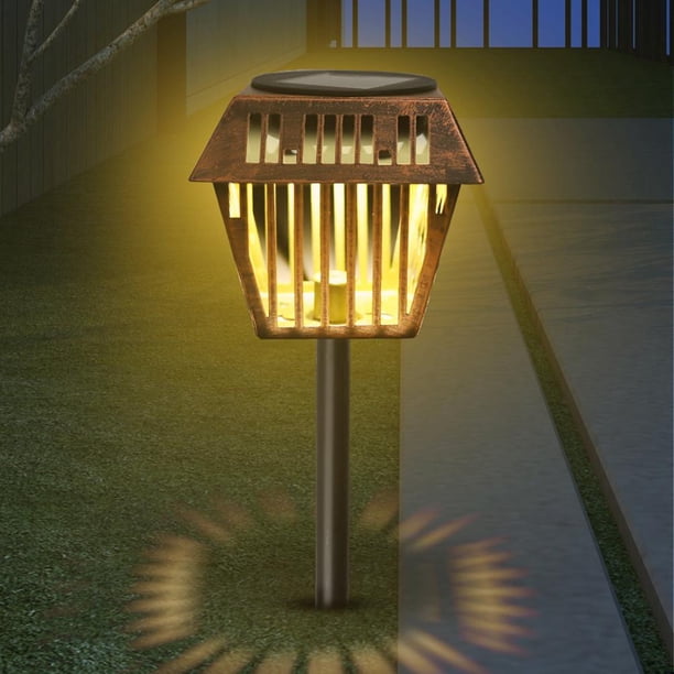 Camino Solar Hollow Star Moon Faroles Solares Luces Solares Al Aire Libre Luces Decorativas De Paisaje De Jardín Para Jardín Patio Patio De Césped Guardurnaity HA042461-03
