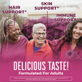 thumbnail image 6 of MaryRuth Organics Biotin Gummies, Supports Healthy Hair, Skin & Nails, Sugar-Free, Goji Berry, 30 Count, 6 of 8