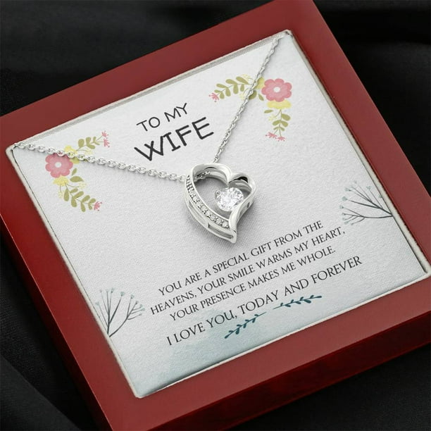 Wife Special Gift Forever Love Necklace Gift for Wife Wife