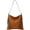 Brown, variant on Genmaisima Vintage Fringe Shoulder Bags For Women Tassle Hobo Bags Large Crossbody Fringe Purse