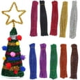 thumbnail image 3 of 100 Pieces Pipe Cleaners Chenille Stem,DIY Art Creative Crafts Project Decorations, Creative Toys Chenille Sticks Cleaners Kindergarten Educational for Xmas Home Decoration, 3 of 5
