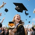thumbnail image 7 of Elainilye 2025 Graduation Gifts Stuffed Animal, Graduation Plush Gifts with Cap Tassel, Class of 2025 Grad, Graduation Gift for Him Her, D, 7 of 7