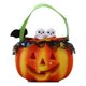 thumbnail image 4 of Iluminado Espuma de Halloween Calabaza Linterna Decoración Accesorios Celebración Festival Estatuillas Ornamento para Exterior Decoración estilo A Macarena Linterna de calabaza, 4 of 5