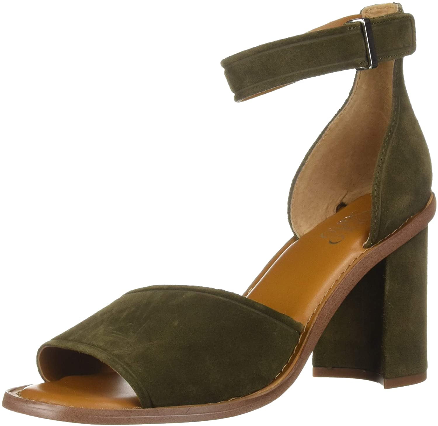 franco sarto green sandals