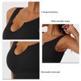 thumbnail image 5 of Paquete de sujetador de soporte, sujetador de yoga sin costuras con tirantes y sin espalda, bralettes de yoga sin costuras, sujetador de yoga de alta intensidad, 5 of 5