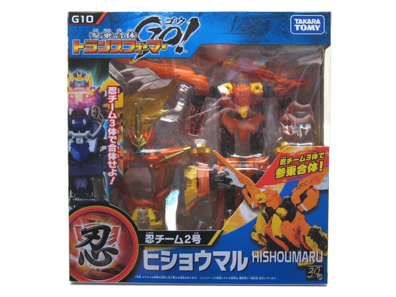 Sanjou Gattai Transformers Go! Shinobi Team Swordbot Hishoumaru G10