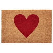 Calloway Mills Coir Heart Doormat, 24" x 36"