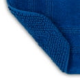 thumbnail image 2 of Mohawk Cotton Bath Mat Soft Absorbent Quick Dry Machine Washable Bathroom Mat, Cobalt, 24" x 60", 2 of 8