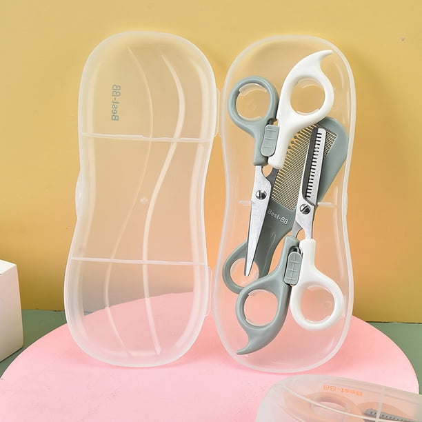 Tijeras de peluquero de acero inoxidable, tijeras de peluquería para niños, tijeras de peine para niños, juego de tijeras de peluquero