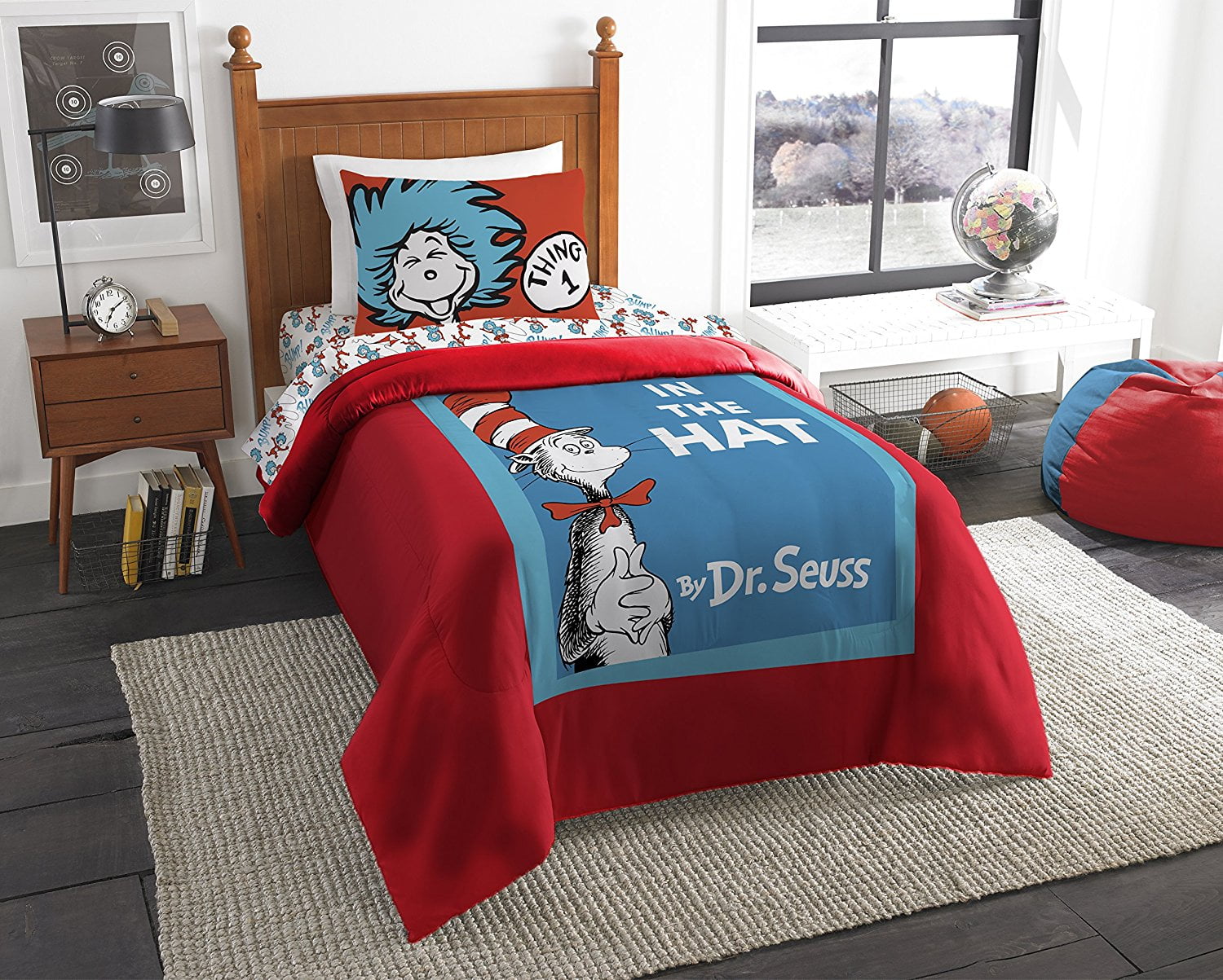 Dr Seuss Cat In The Hat Covers Twin, Dr Who Twin Bedding