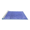 thumbnail image 2 of Ahgly Company Machine Washable Indoor Rectangle Oriental Blue Industrial Area Rugs, 5' x 8', 2 of 4