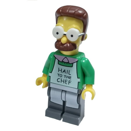 LEGO LEGO The Simpsons Ned Flanders with Apron Minifigure [No (The Best Of Ned Flanders)