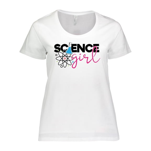 Inktastic Science Girl Stem Enthusiast Women's Plus Size T-Shirt