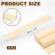 thumbnail image 2 of Varillas de Madera Uxcell de 13/16 Pulgadas 10 Pcs de 7.8 Pulgadas de Largo Varillas de Madera Cuadradas sin Terminar para Suministros de Manualidades DIY, 2 of 6