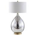 thumbnail image 3 of JONATHAN Y Sasha 30.75" Glass/Metal LED Table Lamp, Mercury Silver, JYL1066A, 3 of 8