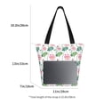 thumbnail image 3 of Disketp Lotus Flower for Women’s Casual Shoulder Tote Bag Cross-body Handbags for Shopping, Travel and Daily Use, 3 of 6
