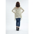thumbnail image 4 of Fantazia Womens Long Sleeve Tunic Tops Garment Dyed with Scarf, 4 of 4