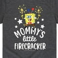 thumbnail image 3 of SpongeBob SquarePants - Mommy's Little Firecracker - Toddler And Youth Short Sleeve Graphic T-Shirt, 3 of 6