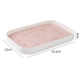 thumbnail image 2 of Fruits Vegetables Drain Tray Double-Layer Holding Fruit, Tea and Coffee Cup Plate for Kitchen, 2 of 5