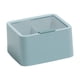 thumbnail image 1 of Caja organizadora de escritorio para discos de algodón, tapa transparente antipolvo, ideal para regalos, encimera, viajes, hogar, bolas de algodón y cosméticos. Azul, 1 of 9