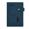 thumbnail image 2 of Xihbxyly Agenda 2025, Cubierta de Polipiel, 400 Páginas, Práctica Planificación Diaria, Regalo Perfecto para Las Fiestas, Diseño Compacto, Bloc de Notas Portátil, Tamaño 21,5 X 14 X 2,7 Cm, 2 of 6