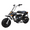 Black, variant on Massimo MB100 Minibike 79cc 2.5HP, Gas Powered, Trail Bike, Pocket Bike - Black