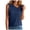 Blue, variant on Yindaity Short Sleeves Tops for Women Women's Loose Fit Cap Sleeve Top, Comfort Crewneck Casual T-Shirt for Summer(White,3XL)