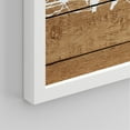 thumbnail image 4 of PixonSign Framed Wall Art Wood Panel Tree Dandelion Bird Silhouettes Illustrations Posters, Set of 4 Nature Wilderness Digital Art Minimalism Canvas Prints for Home Decor - 8"x10" White, 4 of 5