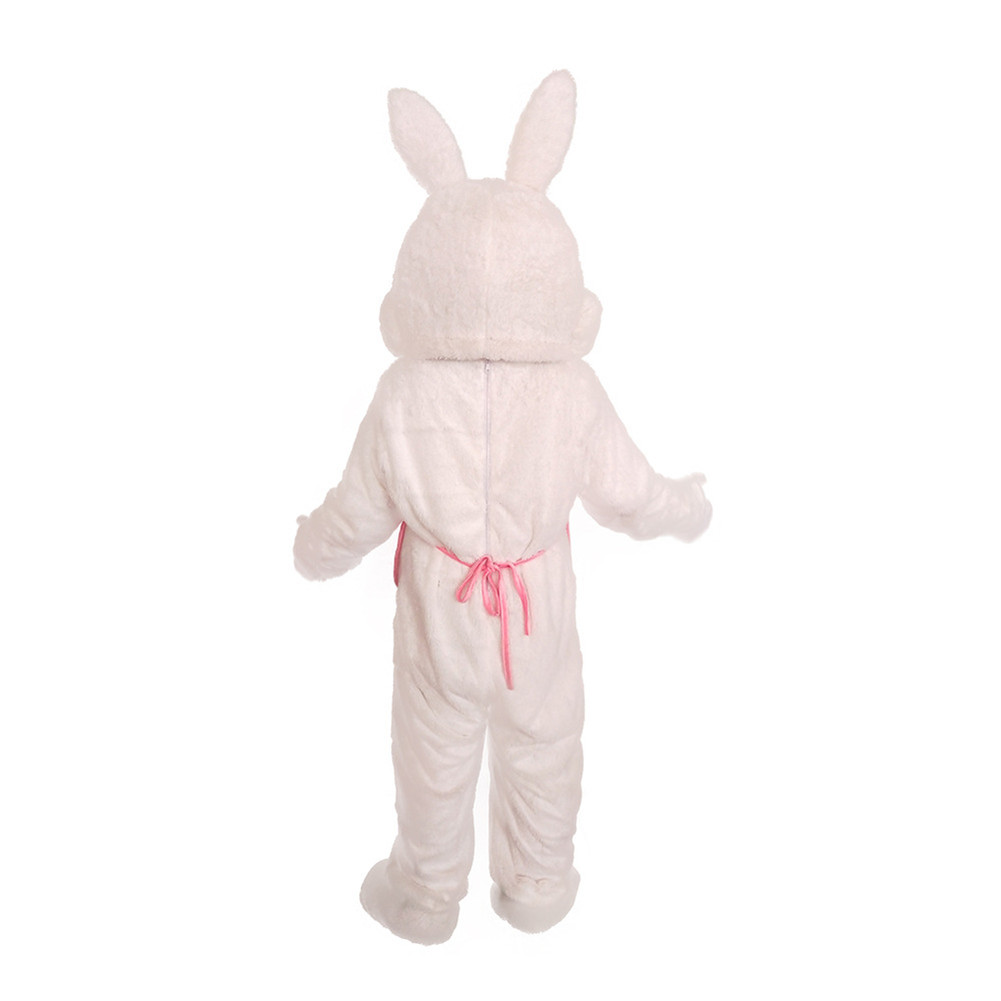 Deluxe Easter Bunny Costume Rabbit Mascot Adult Outfit For Men Women